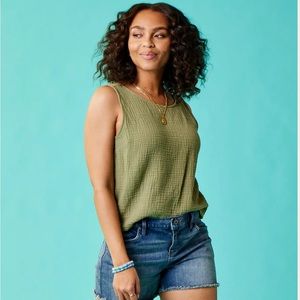 Carve designs Skylar gauze tank. Xs. EUC